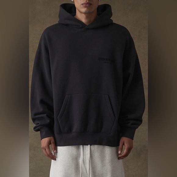 Fear of God Other - Fear of God Essentials Black Pullover Hoodie